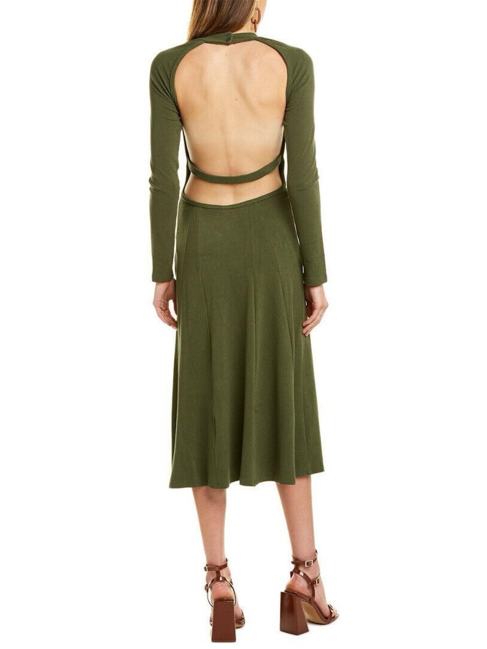 FARM Rio Open Back Midi Dress - Picture 3 of 15